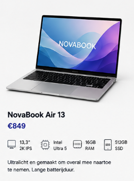 NovaBook Air 13